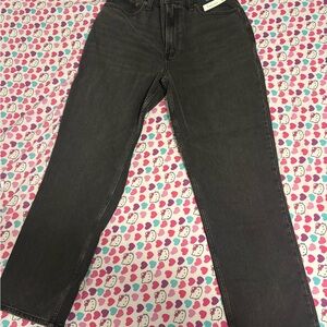 Abercrombie & Fitch Dark Gray Straight Jeans